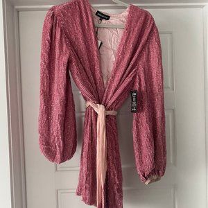 NWT Retrofete Sequin Robe, XS